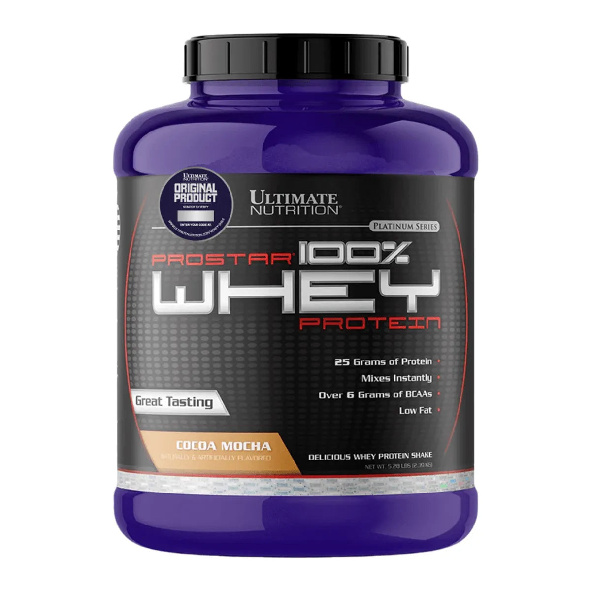 Prostar Whey, Whey Protein (5 Lb) - Original - Cocoa Mocha