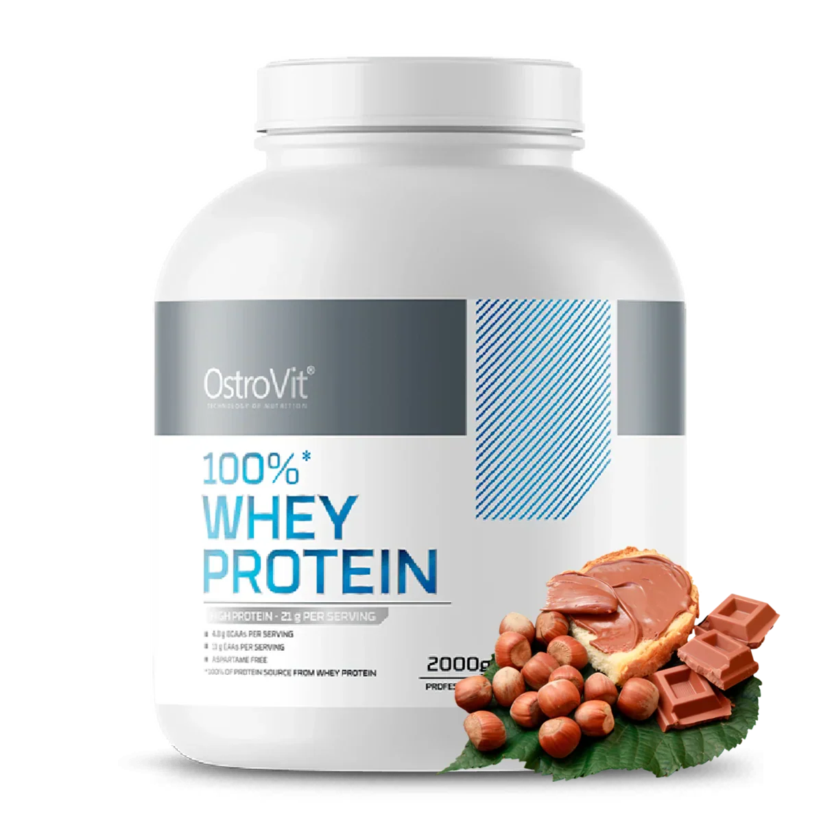 100% Whey Protein 4.4 Lbs Ostrovit